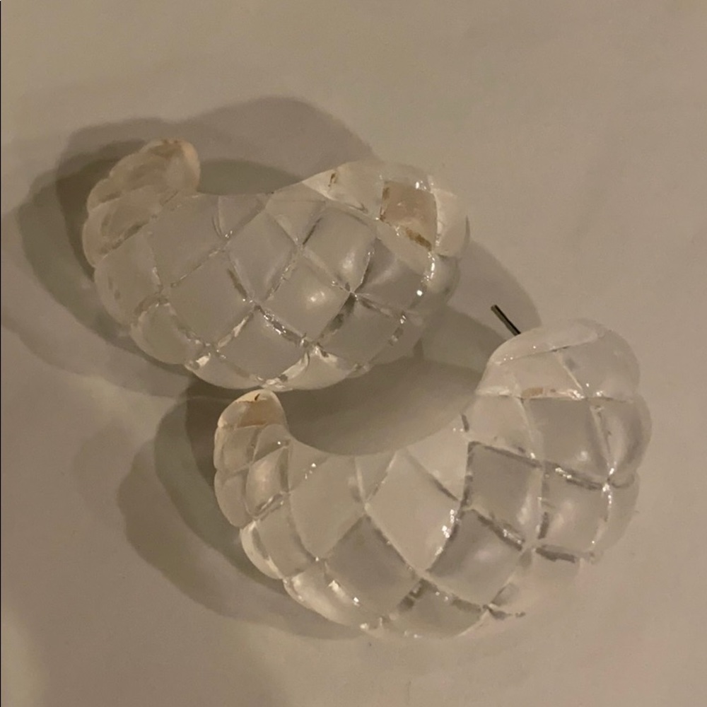 Vintage Acrylic Earrings